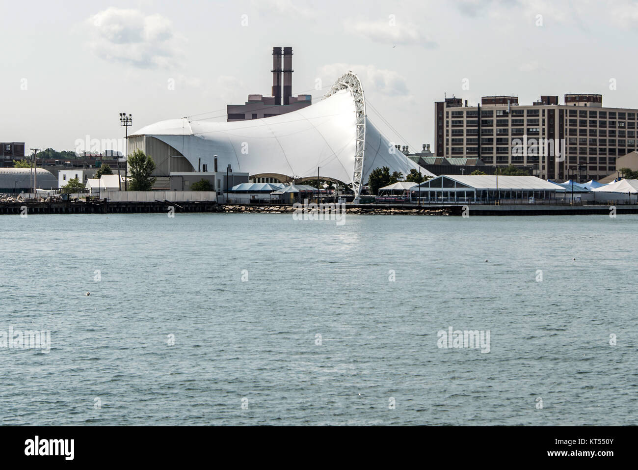 Boston Massachusetts Bank of America Pavilion concert venue in South