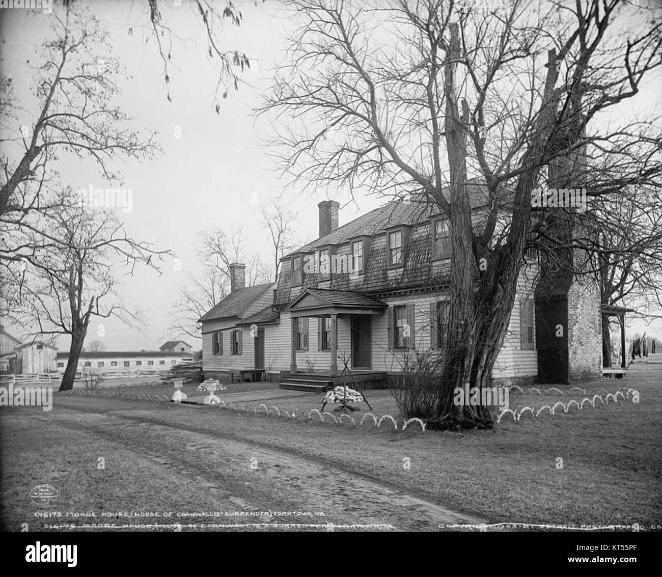 Moore House, Yorktown, Va Stock Photo Alamy