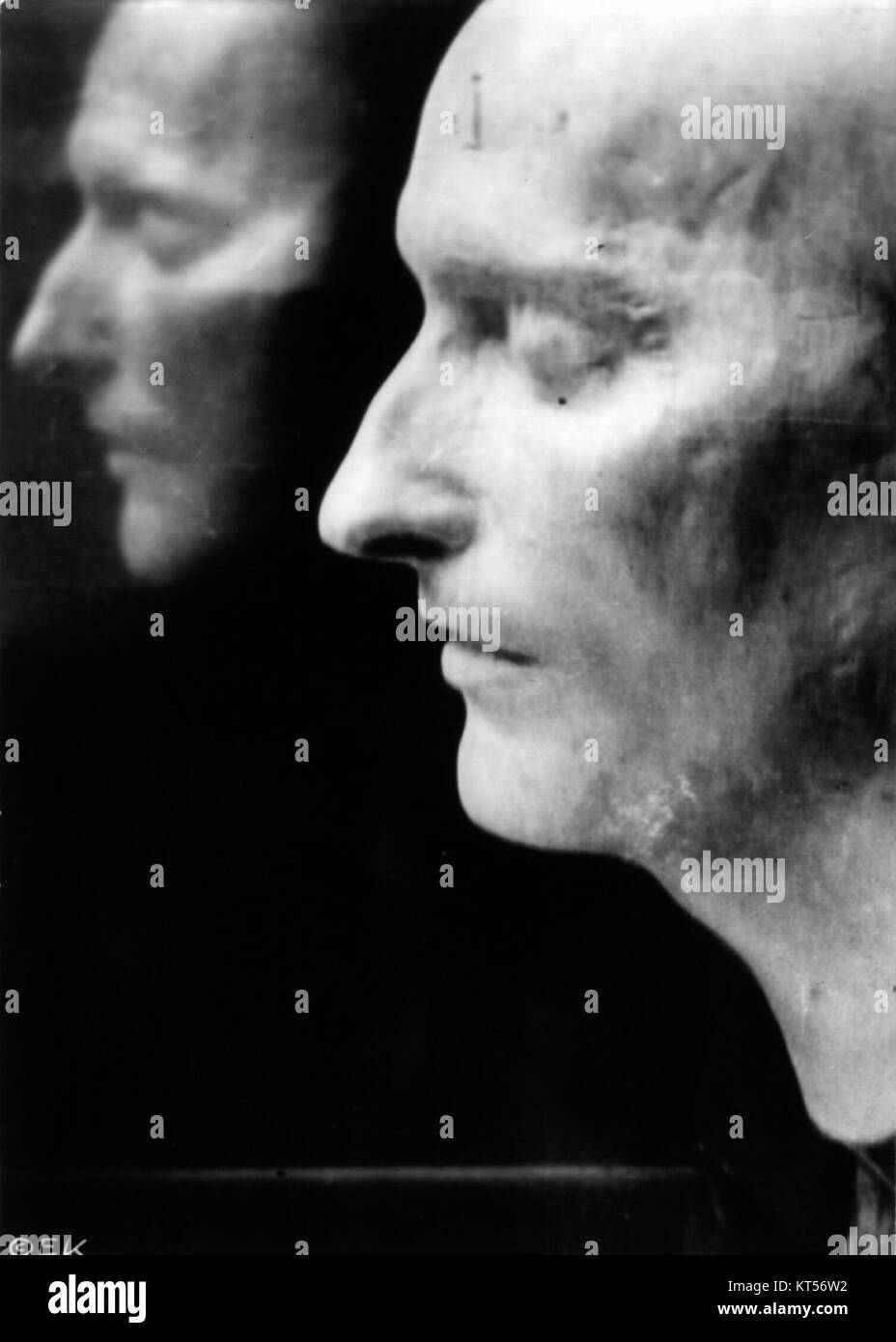 Napoleon death mask cph.3b16441 Stock Photo - Alamy