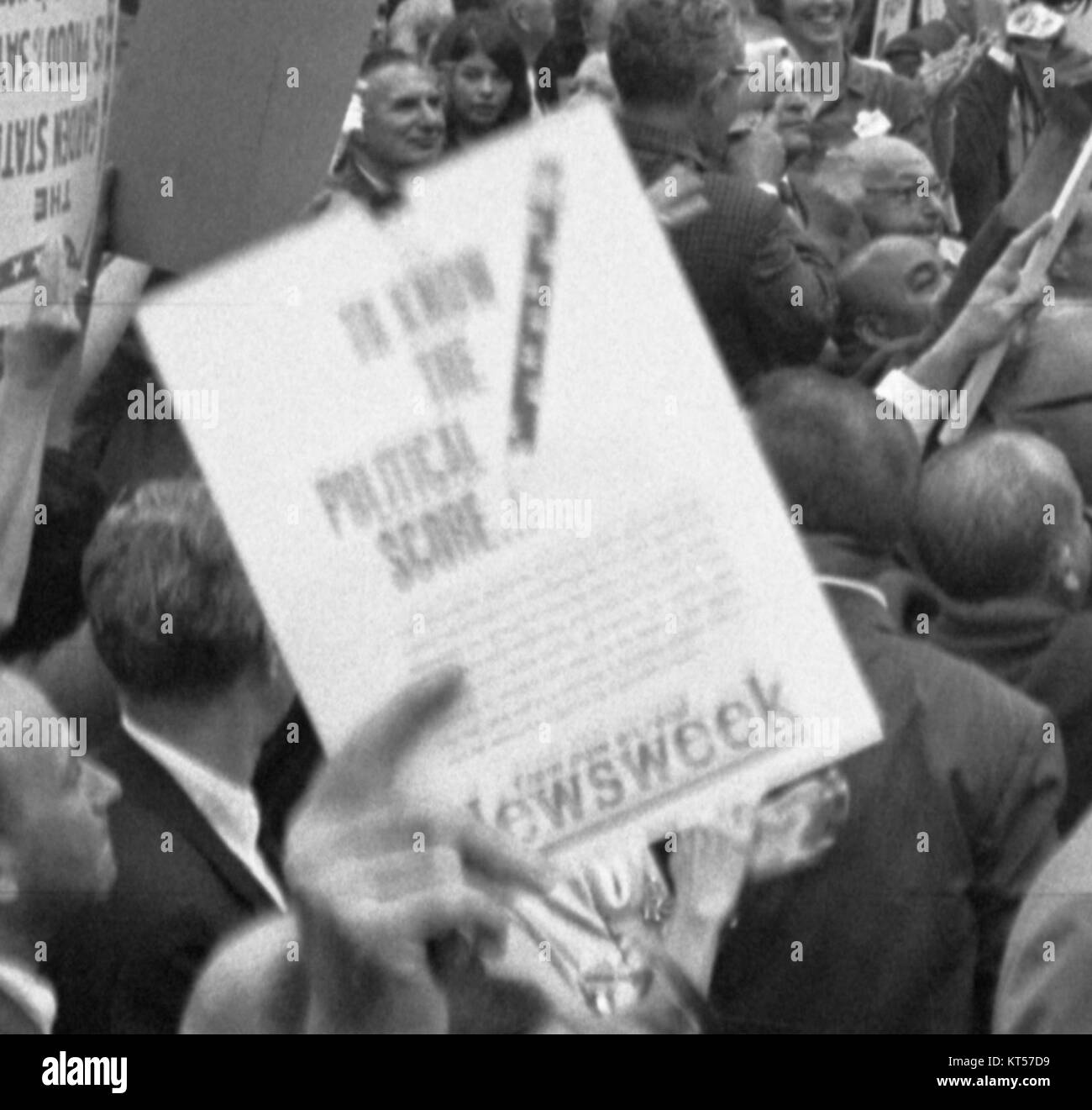 Newsweek 1964 DNC (1) Stock Photo