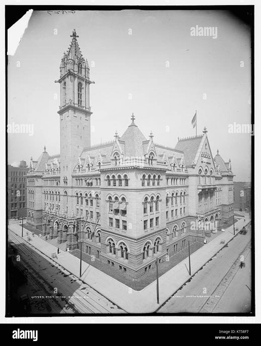 Old Post Office Building Buffalo Stock Photo Alamy