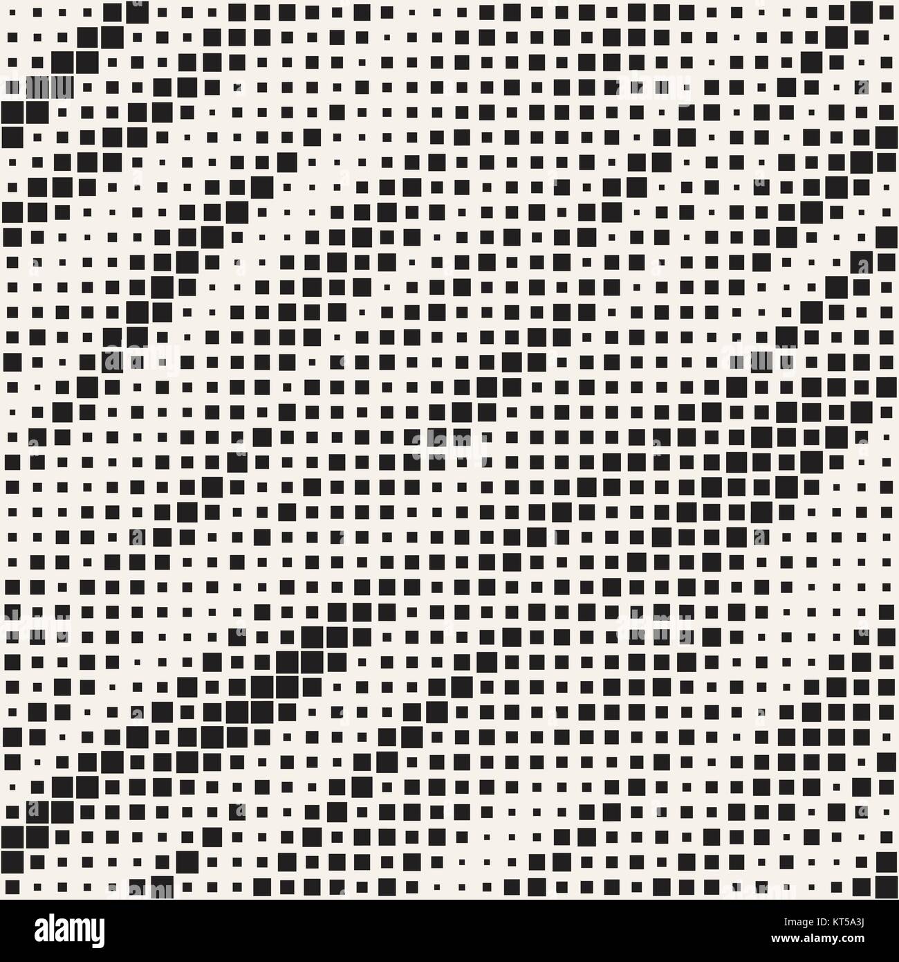 Modern Stylish Halftone Texture. Endless Abstract Background With ...