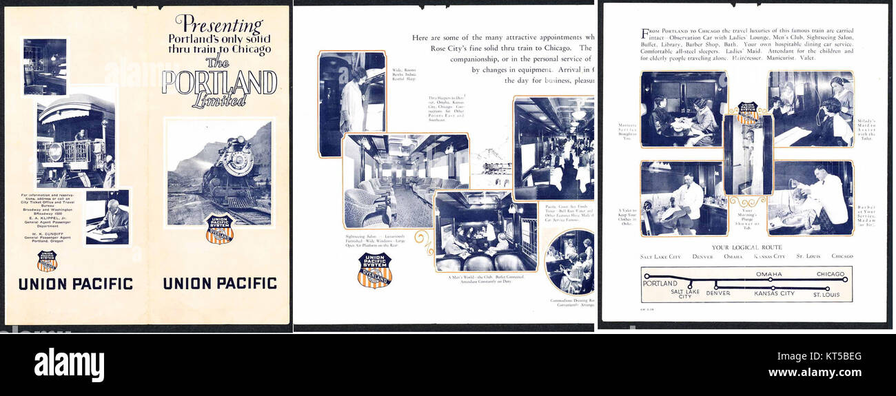Portland Rose Train The Portland Limited was a luxury train operated by Union Pacific in ...