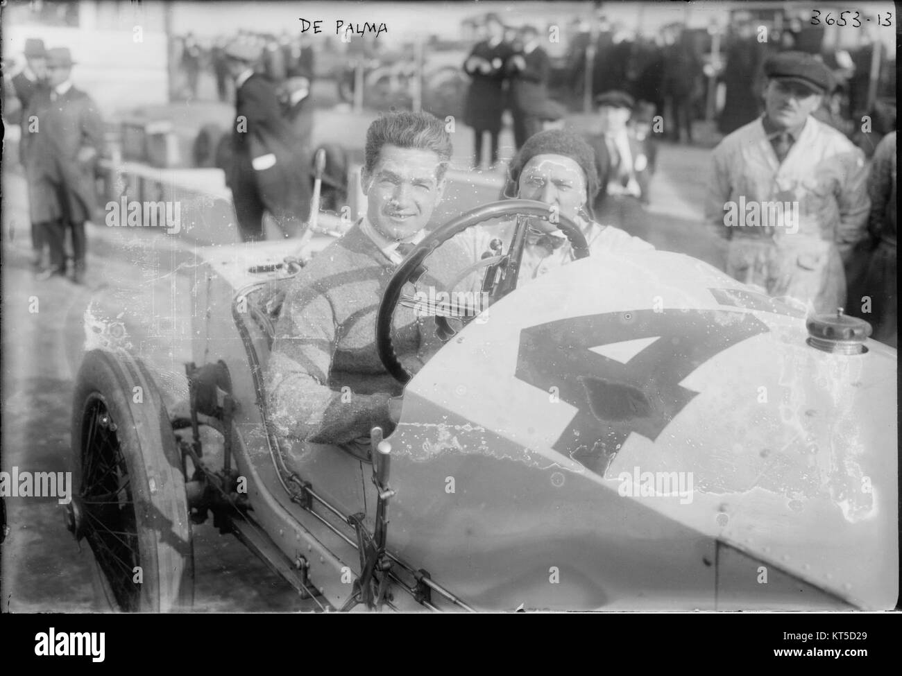 Ralph DePalma (1882-1956) at the 1915 Indianapolis 500 Stock Photo