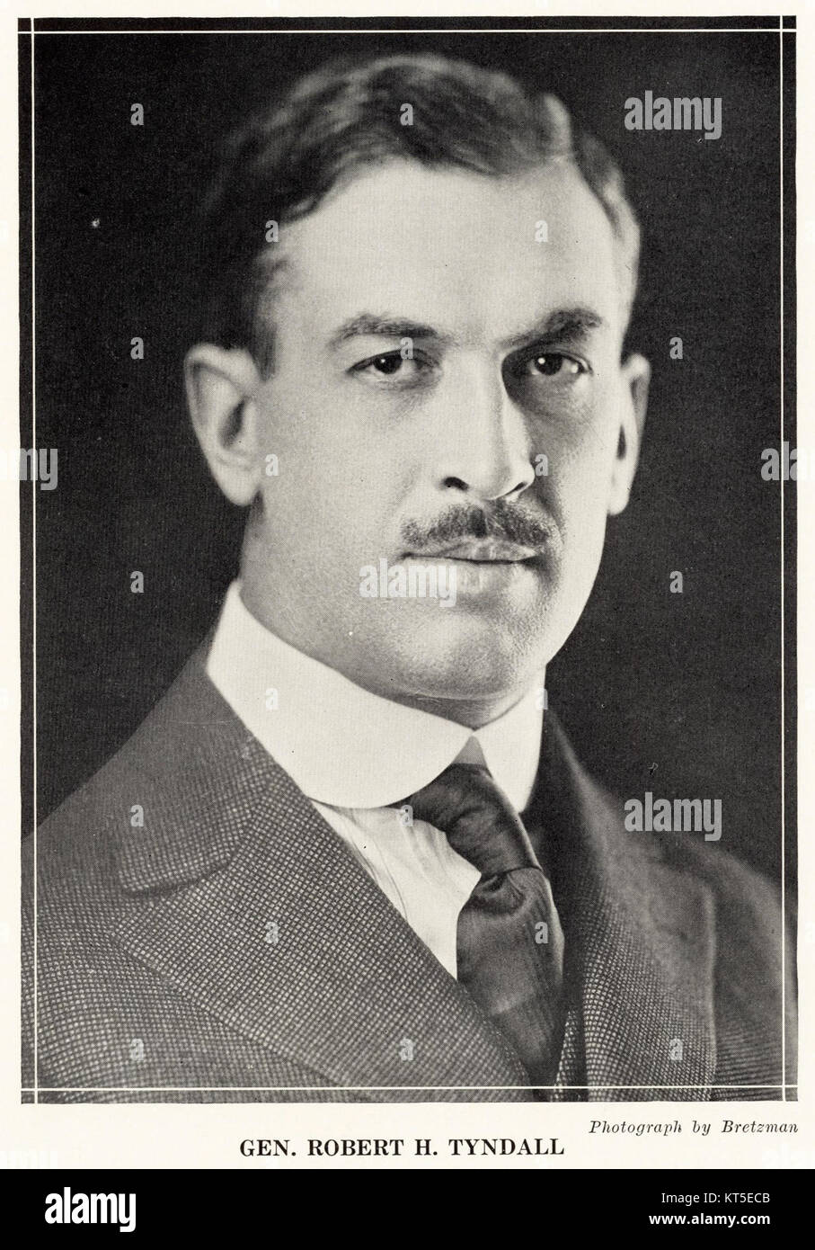 Robert Henry Tyndall in Indianapolis Men of Affairs, 1923 Stock Photo