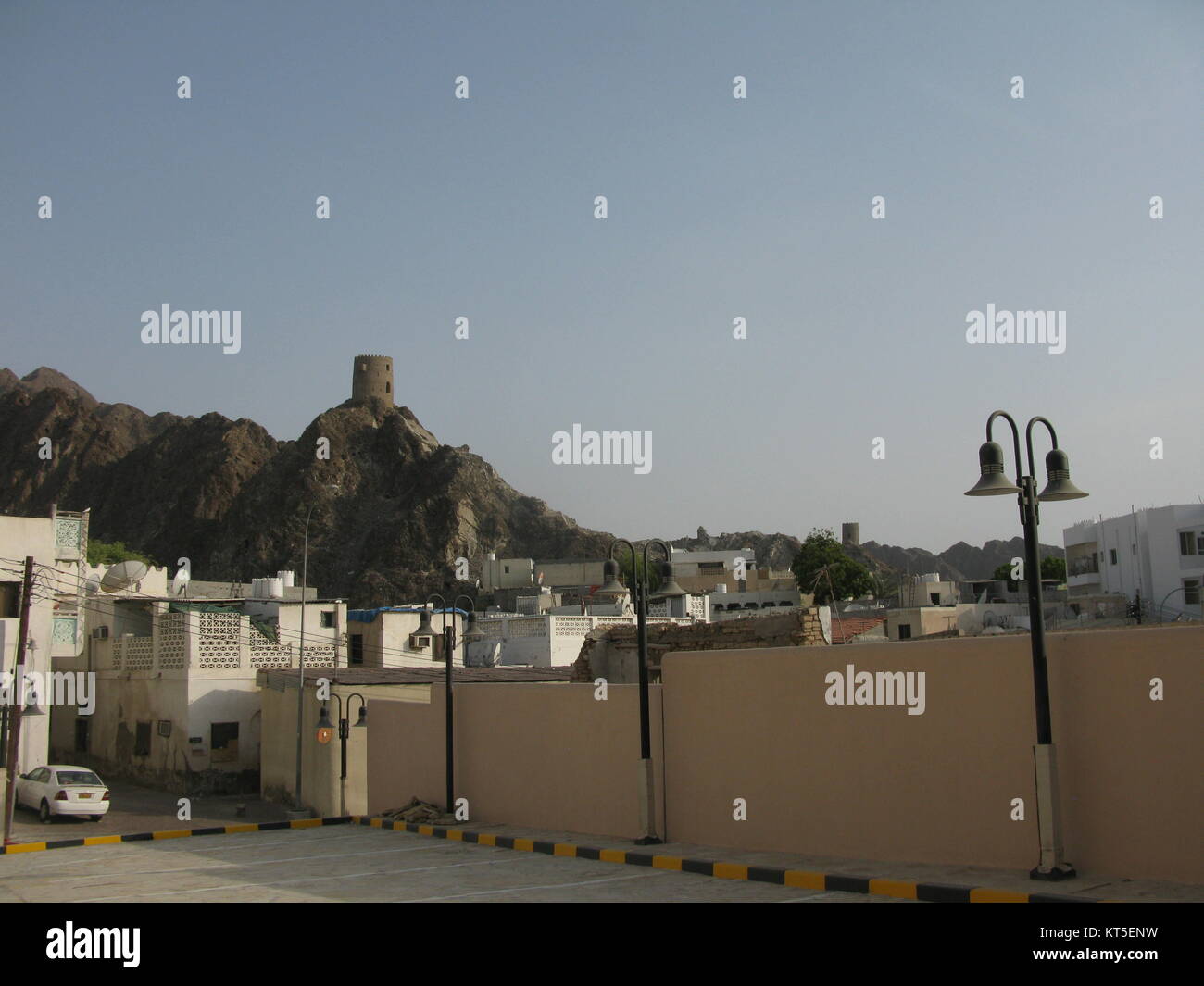 Mud forts, Muscat, Oman Stock Photo Alamy