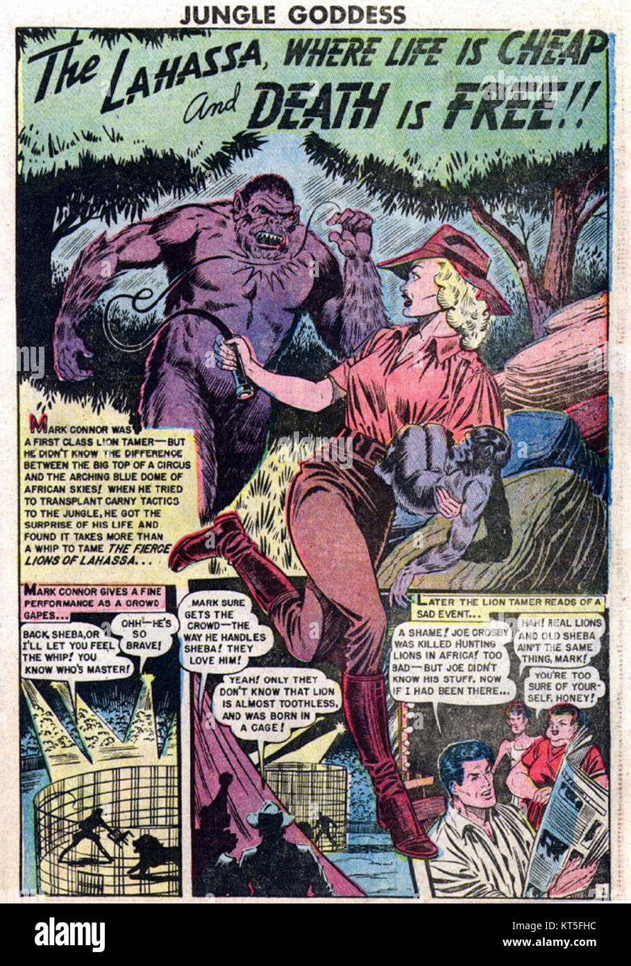 Rulah was a popular comic book character in the 1940s, created by the artist and writer duo, featuring an adventurous heroine known for her strength and agility. She was part of the Golden Age of Comics and became an iconic figure in pulp literature and early superhero comics. Stock Photo