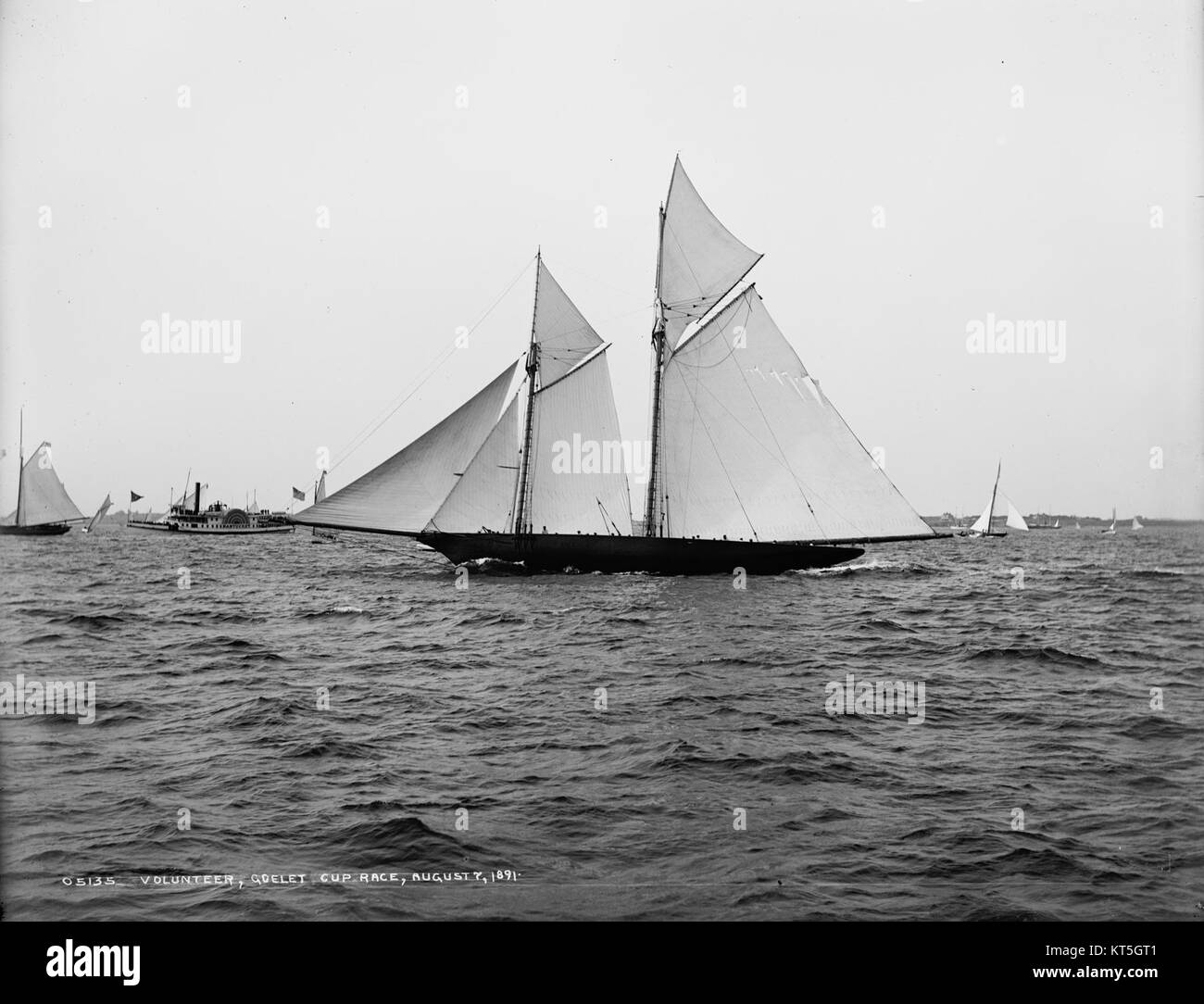 The Schooner Volunteer, an iconic 18th-century sailing vessel, was ...