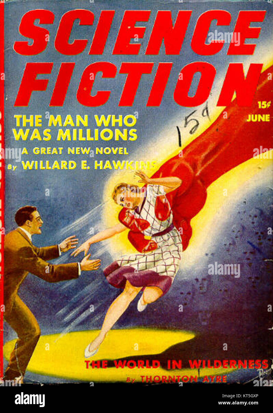 Science Fiction June 1941 Stock Photo