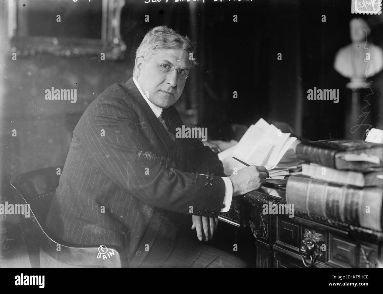 Secy Lindley Garrison Stock Photo Alamy