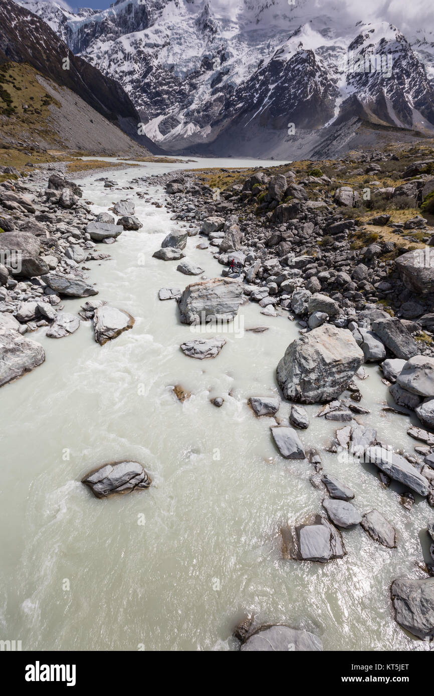 Aoraki Mount Cook National Park Stock Photo Alamy