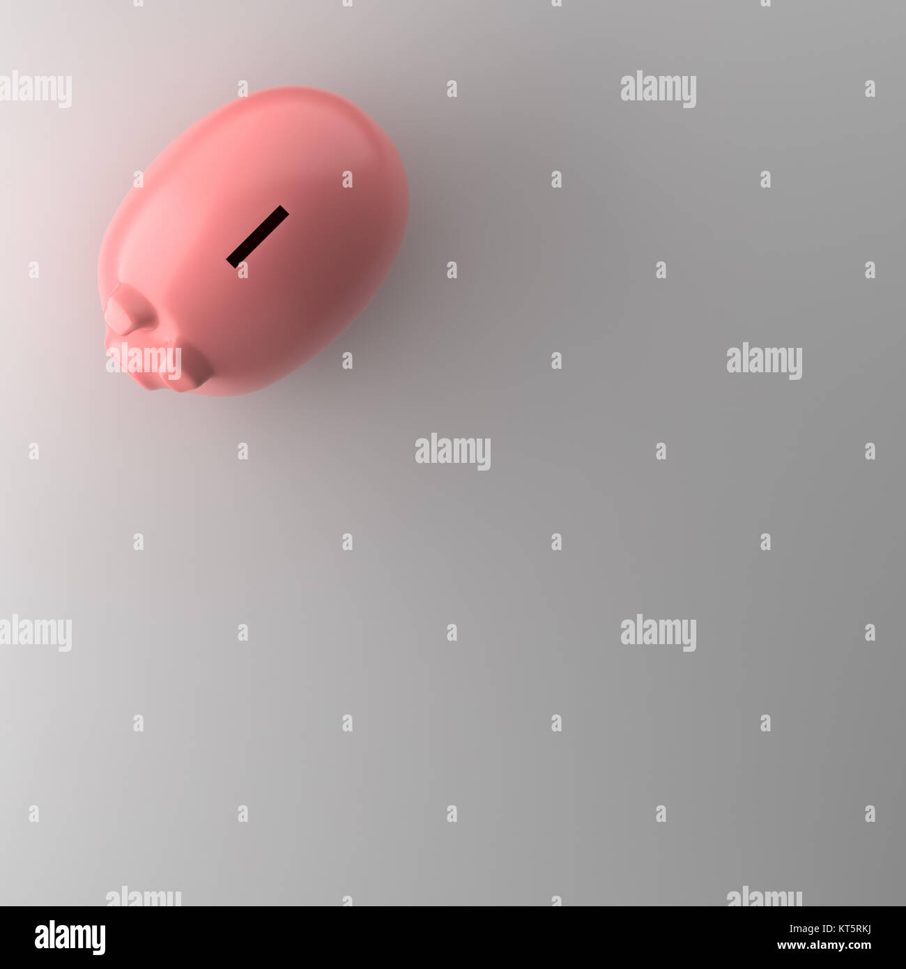 PIGGY BANK ON WHITE BACKGROUND Stock Photo - Alamy