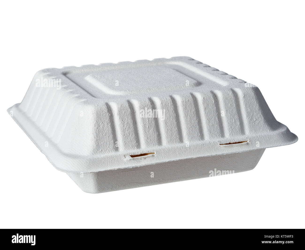 cardboard lunch box isolated on white Stock Photo Alamy