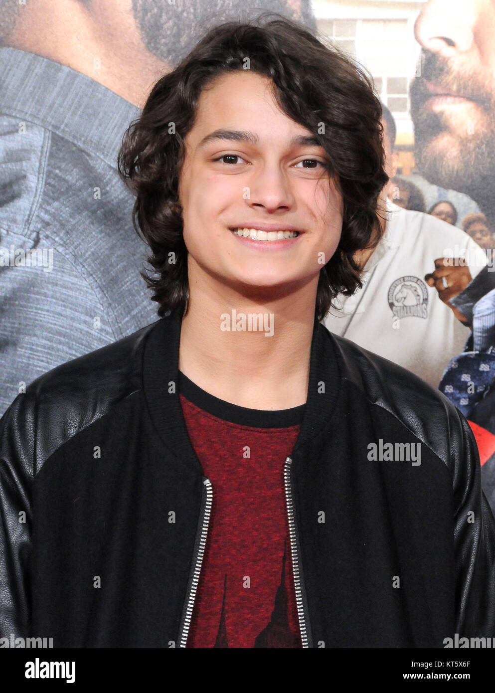 LOS ANGELES, CA - FEBRUARY 13: Actor Rio Mangini attends the world premeire of 'Fist Fight' at Regency Village Theatre on February 13, 2017 in Los Angeles, California. Photo by Barry King/Alamy Stock Photo Stock Photo