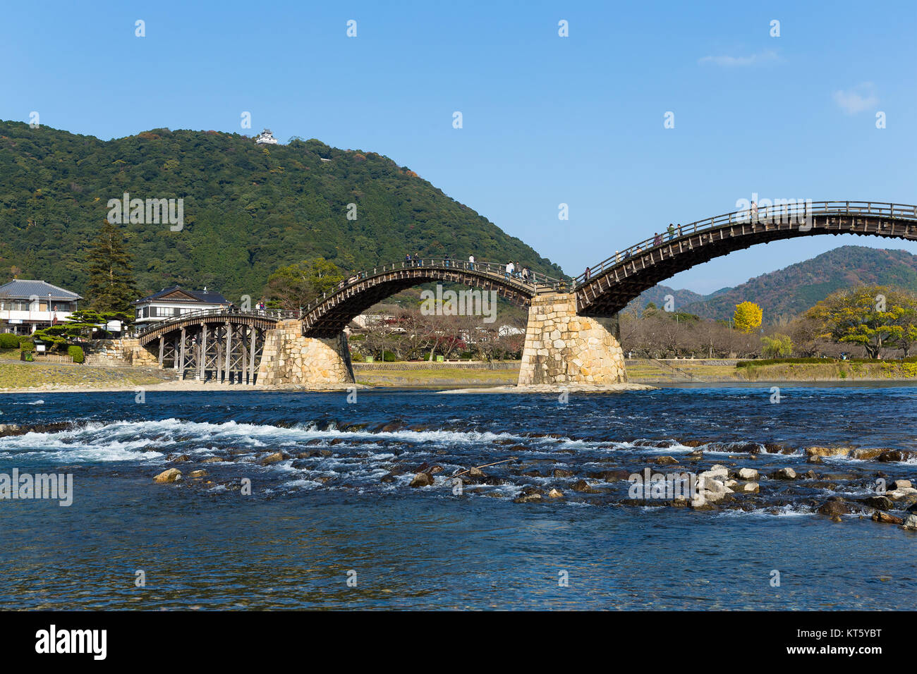 Traditional Kintai bridge Stock Photo - Alamy