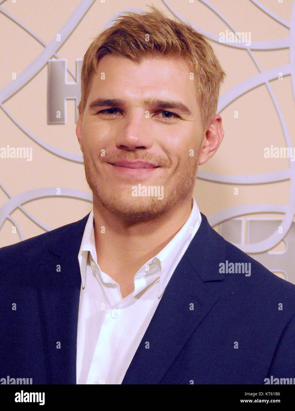 BEVERLY HILLS, CA JANUARY 08 Actor Chris Zylka attends HBO's