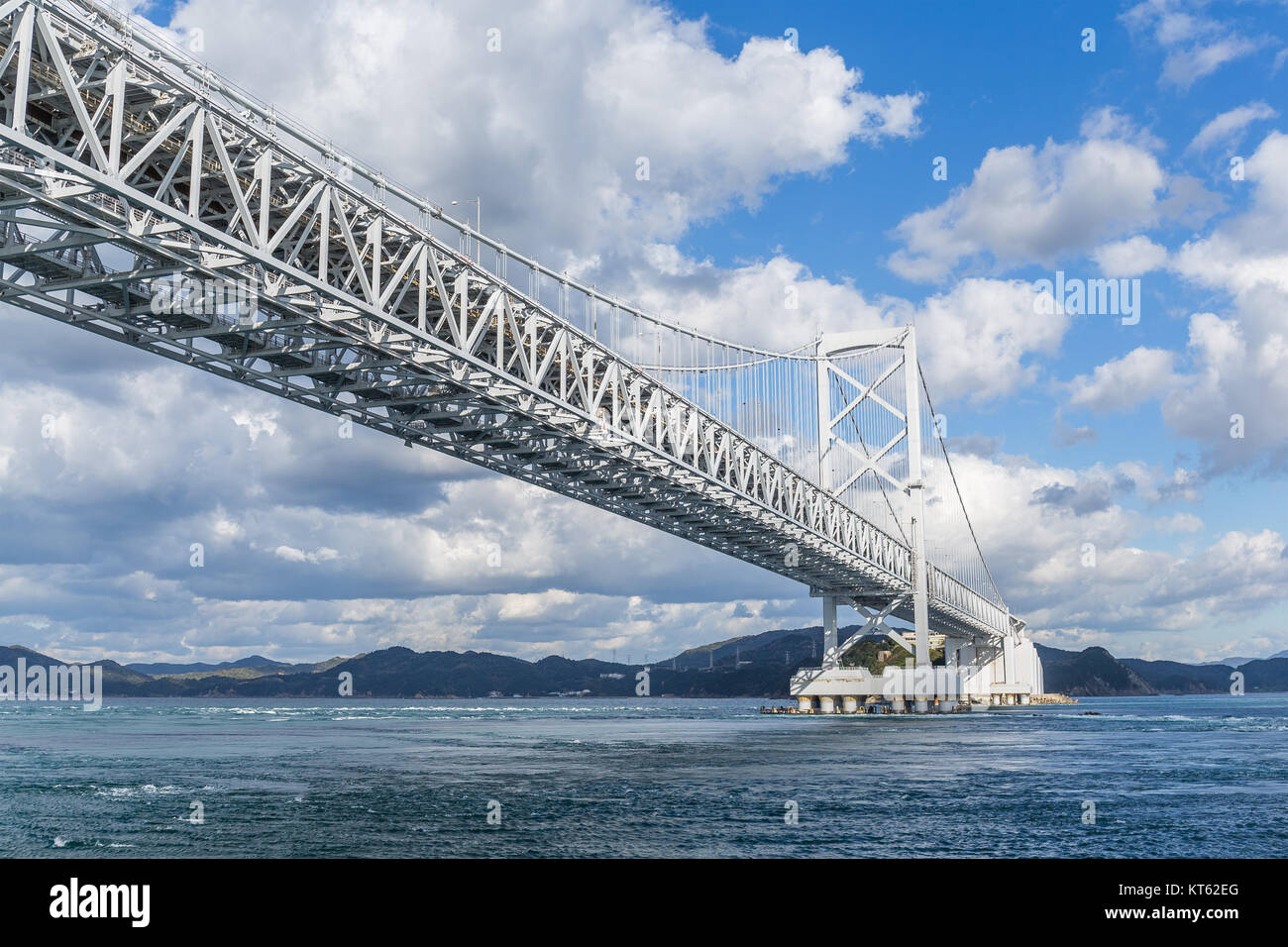 Great Naruto Bridge in Japan Stock Photo