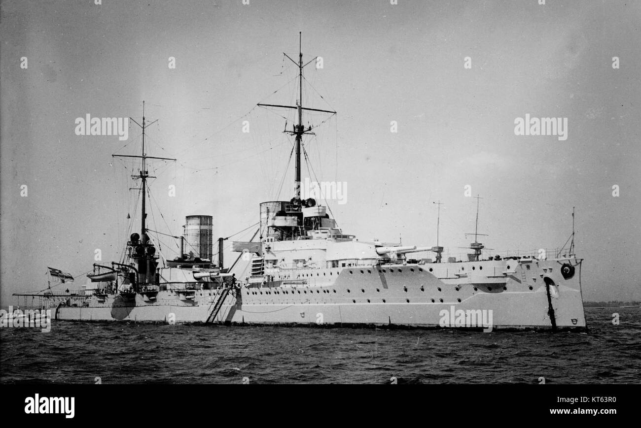 SMS von der Tann was a German armored cruiser commissioned in the late ...