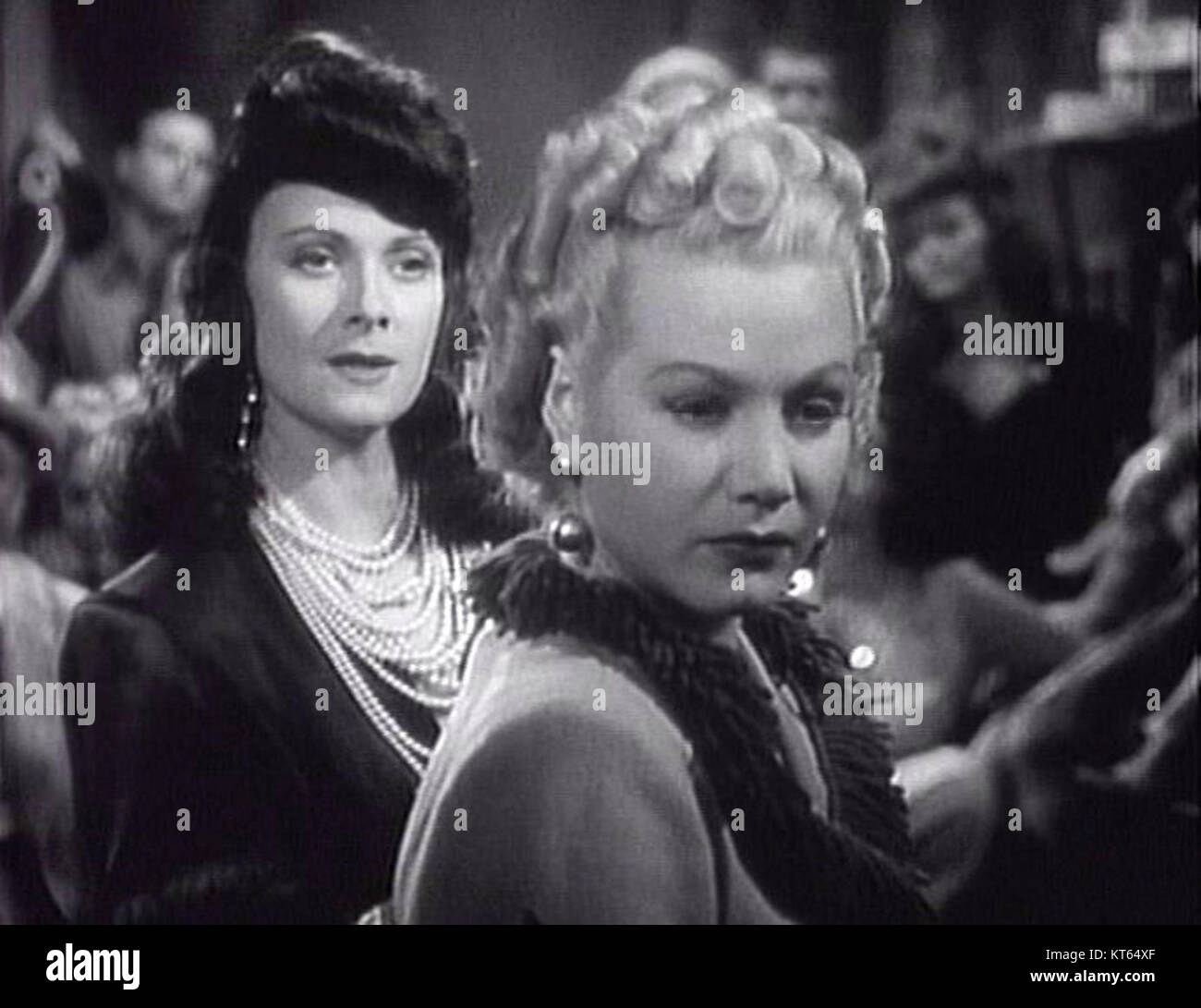 This image features actresses Stephanie Bachelor and Gloria Dickson in ...
