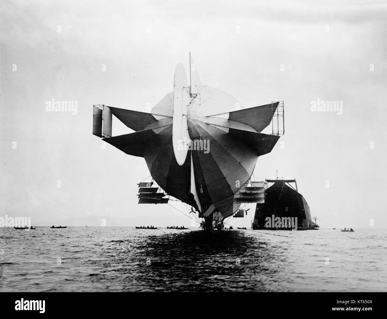 1908 photo postcard of crashed LZ-4 Zeppelin airship, Germany 1908 photo postcard of crashed LZ-4 Zeppelin airship, Germany