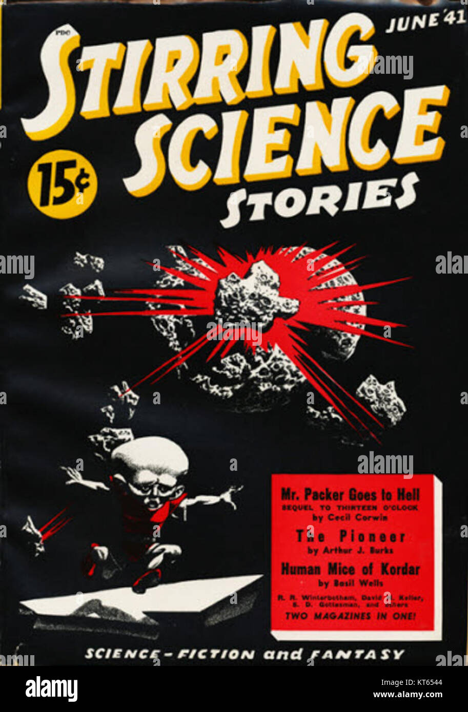 Stirring Science Stories June 1941 Stock Photo