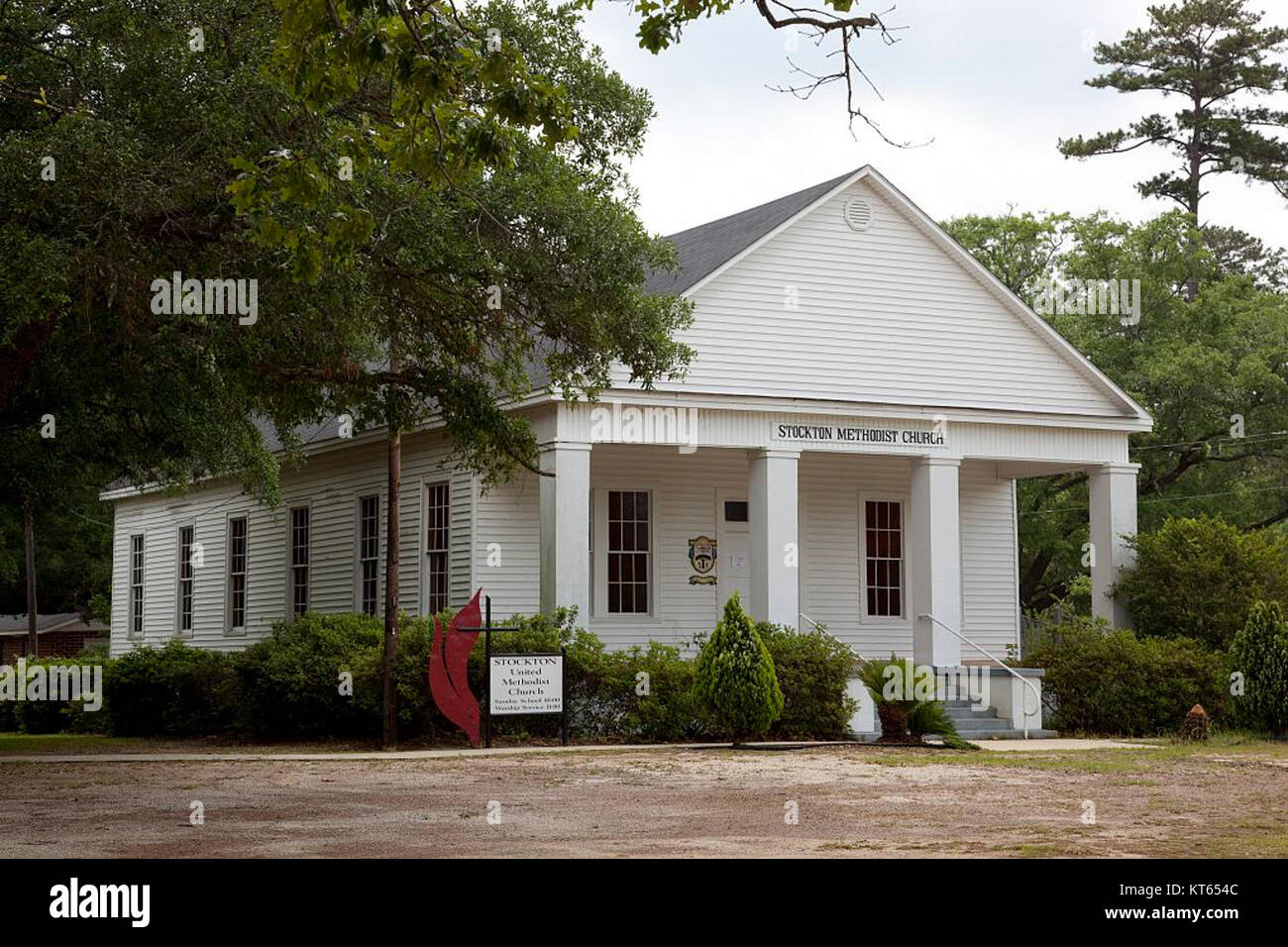 Stockton United Methodist Church Stock Photo Alamy