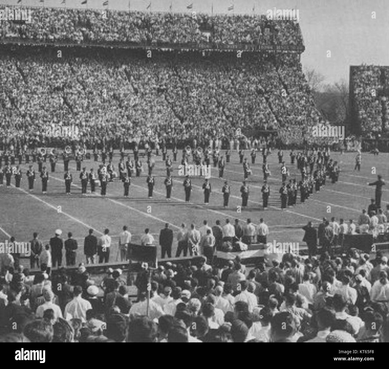 Sugar Bowl 1956 Pitt Band Stock Photo Alamy