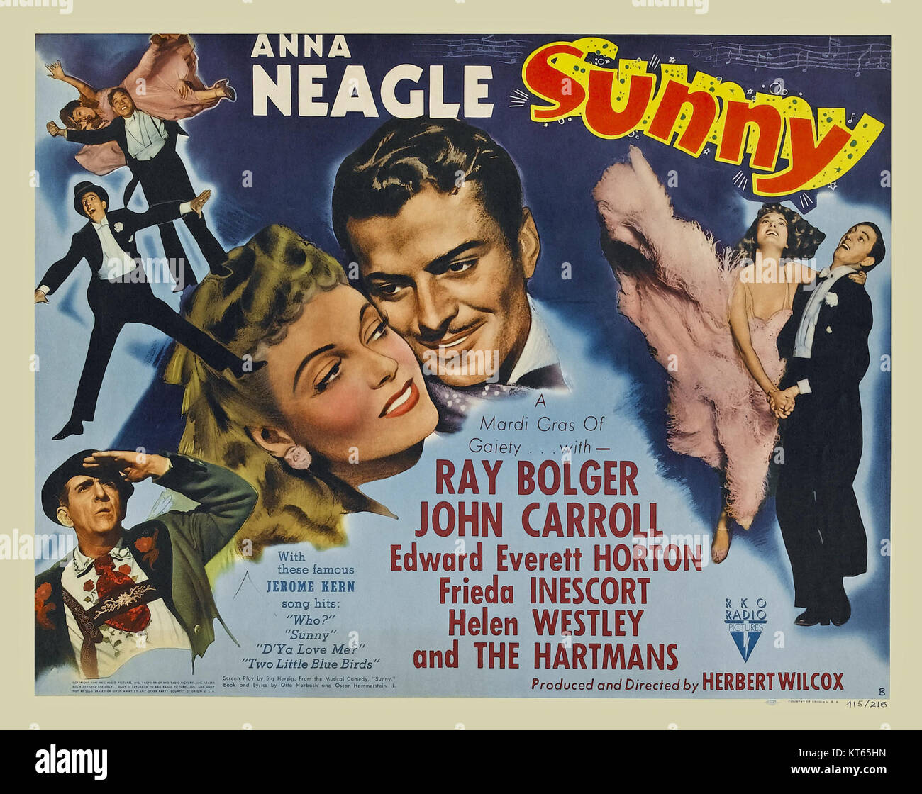 Sunny (1941 film) poster 1 Stock Photo