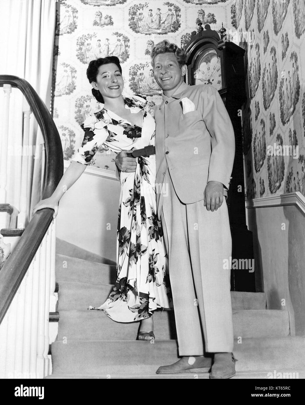 Sylvia and Danny Kaye 1945 Stock Photo Alamy