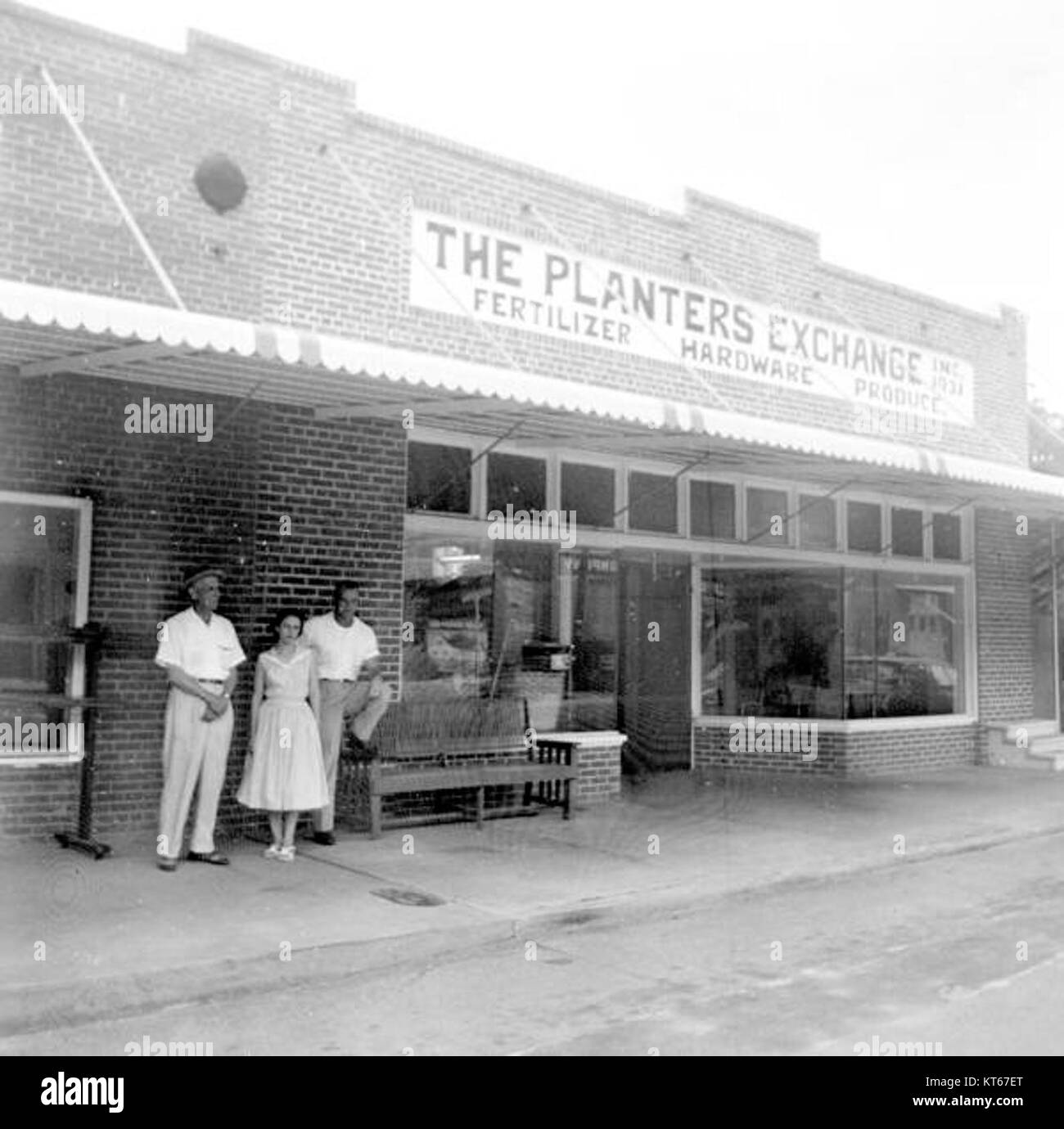 The Planters Exchange Havana Florida 1959 view Stock Photo Alamy