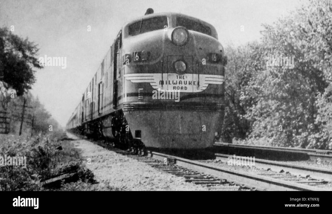 Twin Cities Hiawatha diesel Stock Photo Alamy