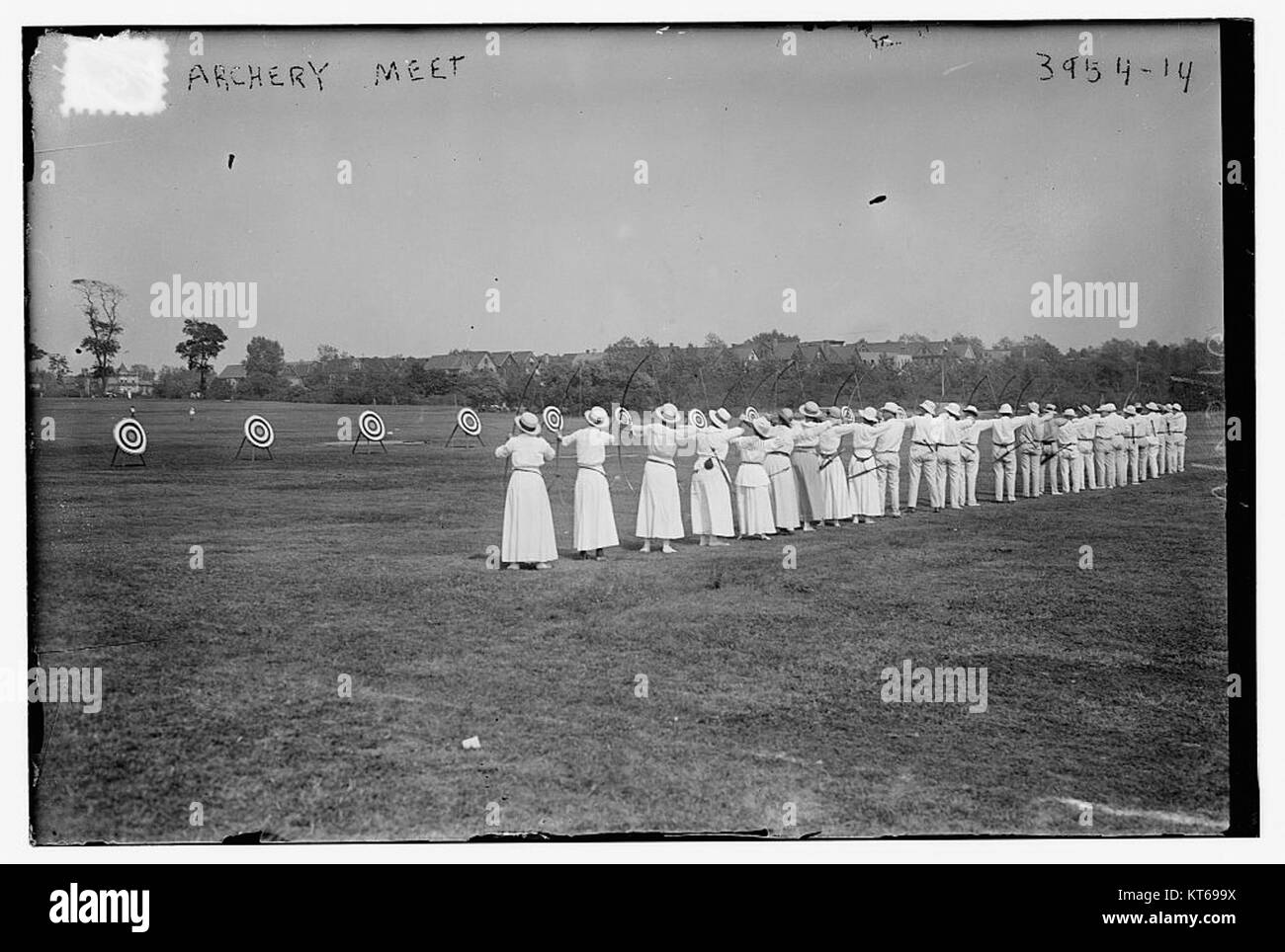 An archery competition featuring participants from various backgrounds ...
