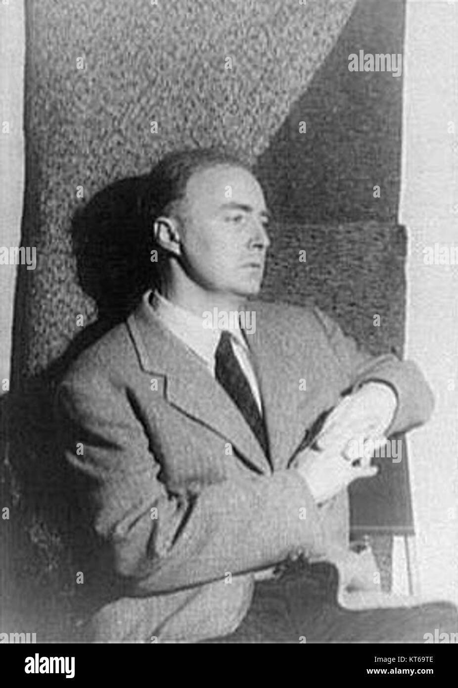 Van Vechten  Carl - Portrait of writer James Purdy (1957) Stock Photo