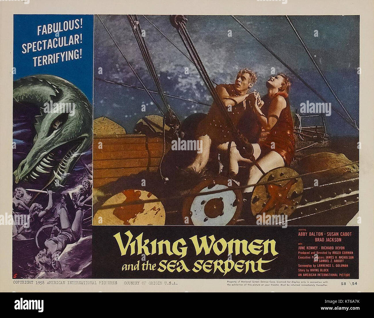 VikingWomen-LobbyCard Stock Photo