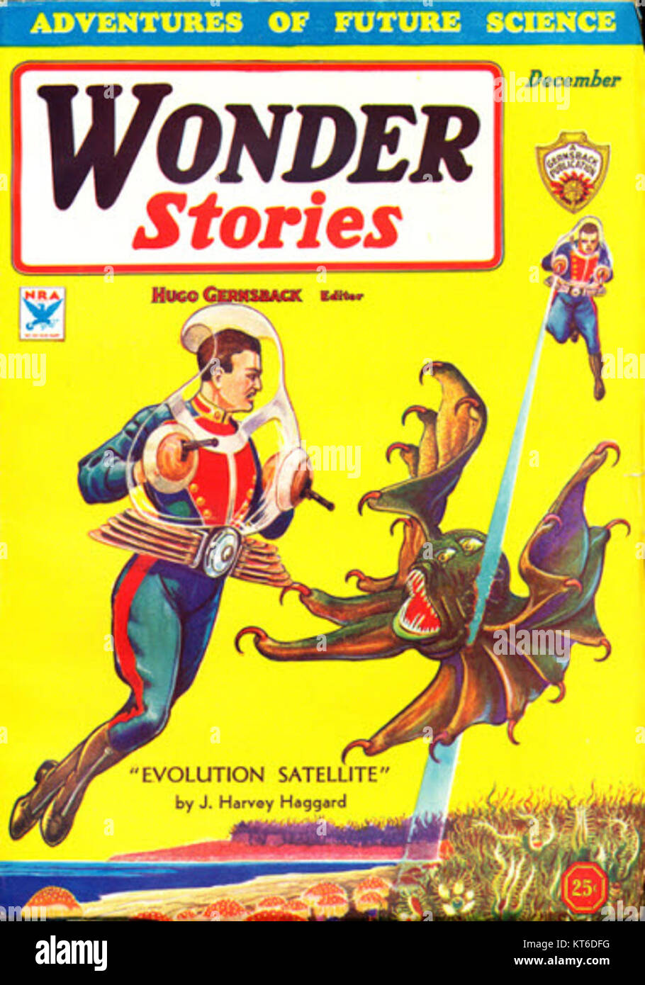 珍品 1931 PULP MAGAZINE: 'WONDER STORIES' 珍品 1931 PULP MAGAZINE: 'WONDER STORIES' Wonder Stories