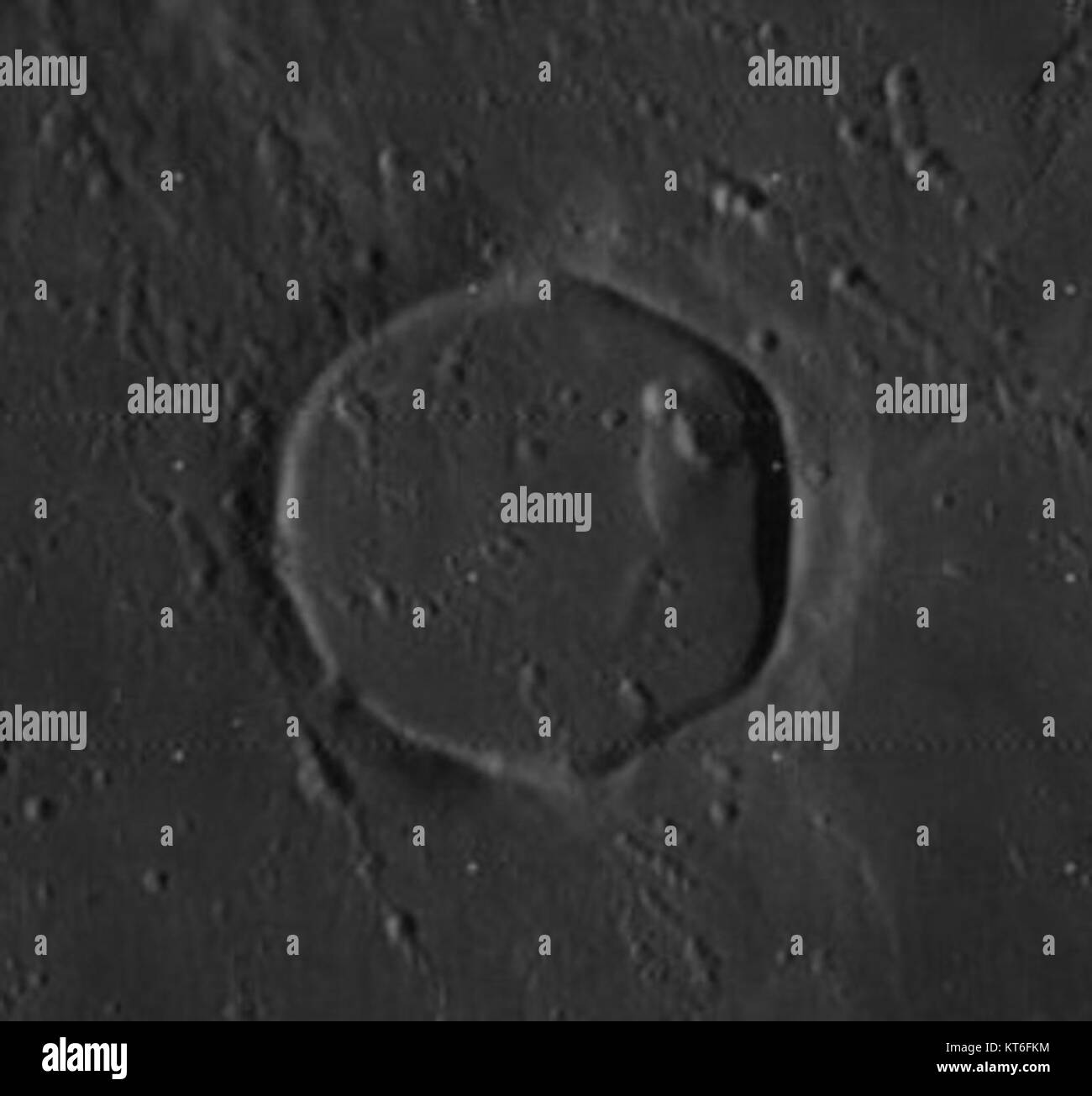 Aristarchus F, a lunar impact crater located on the Moon, is part of ...