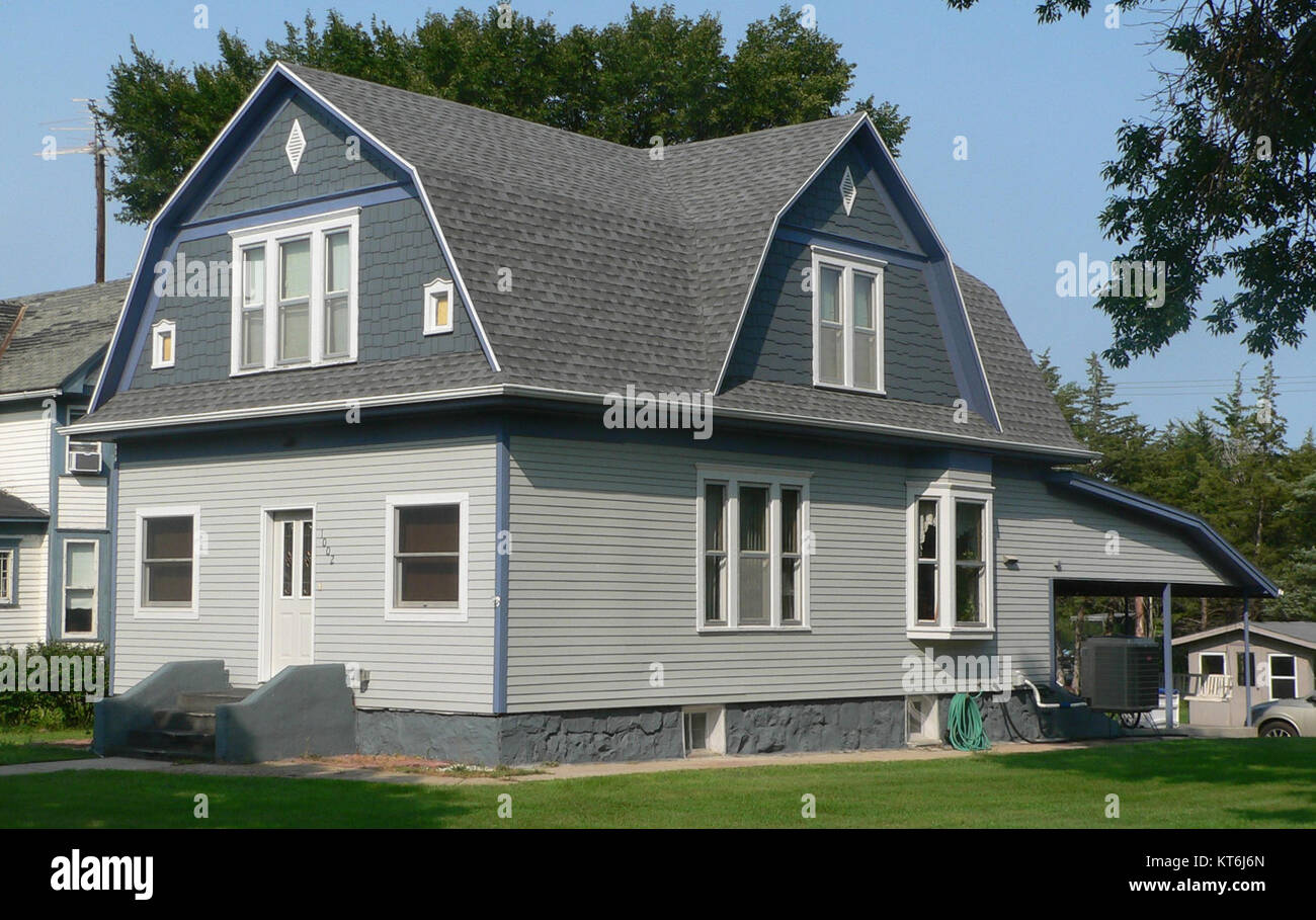 Armour, South Dakota, 1002 Main St from SW 1 Stock Photo Alamy