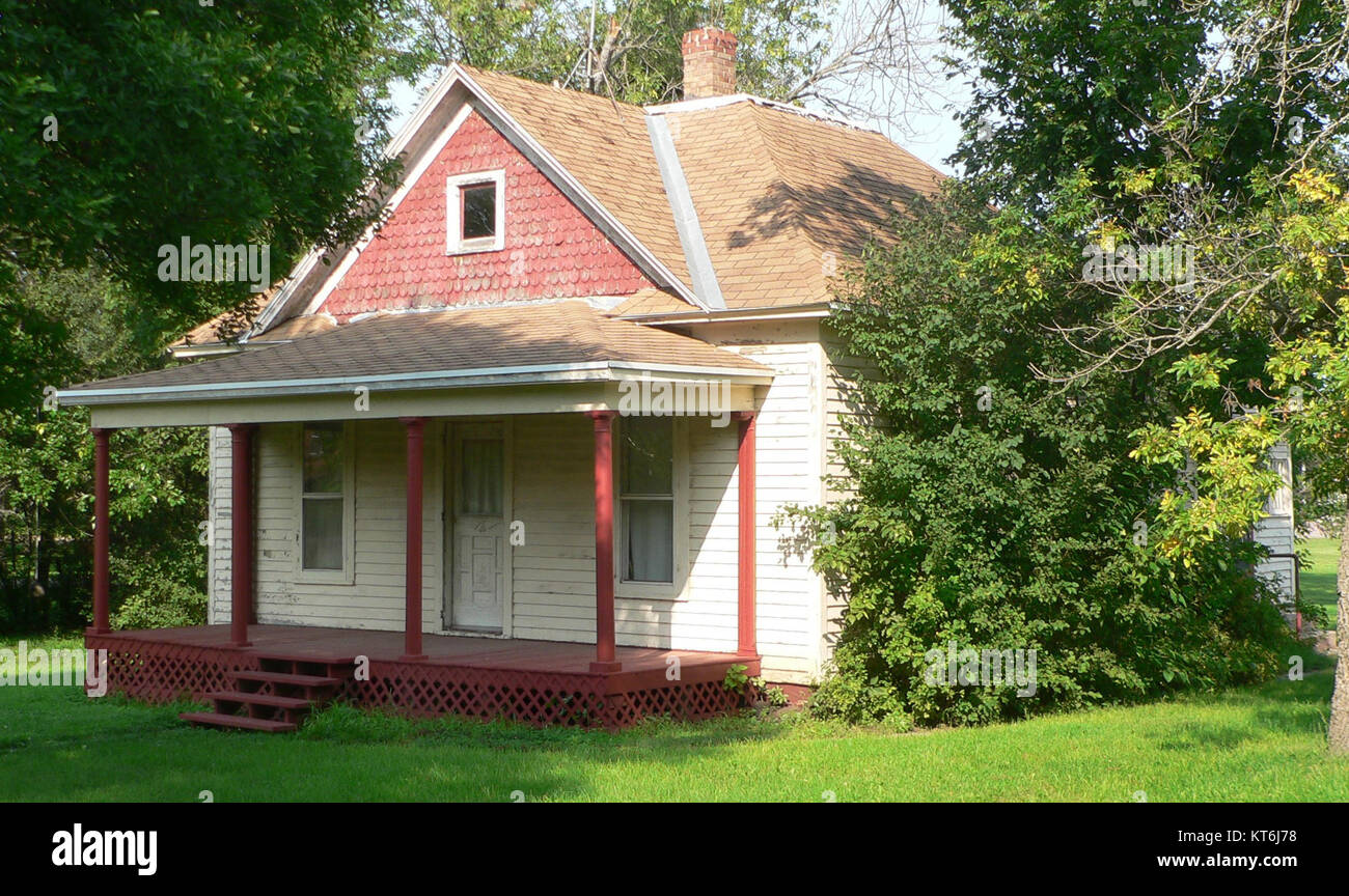 Armour, South Dakota, 1210 Main St from SW 1 Stock Photo Alamy