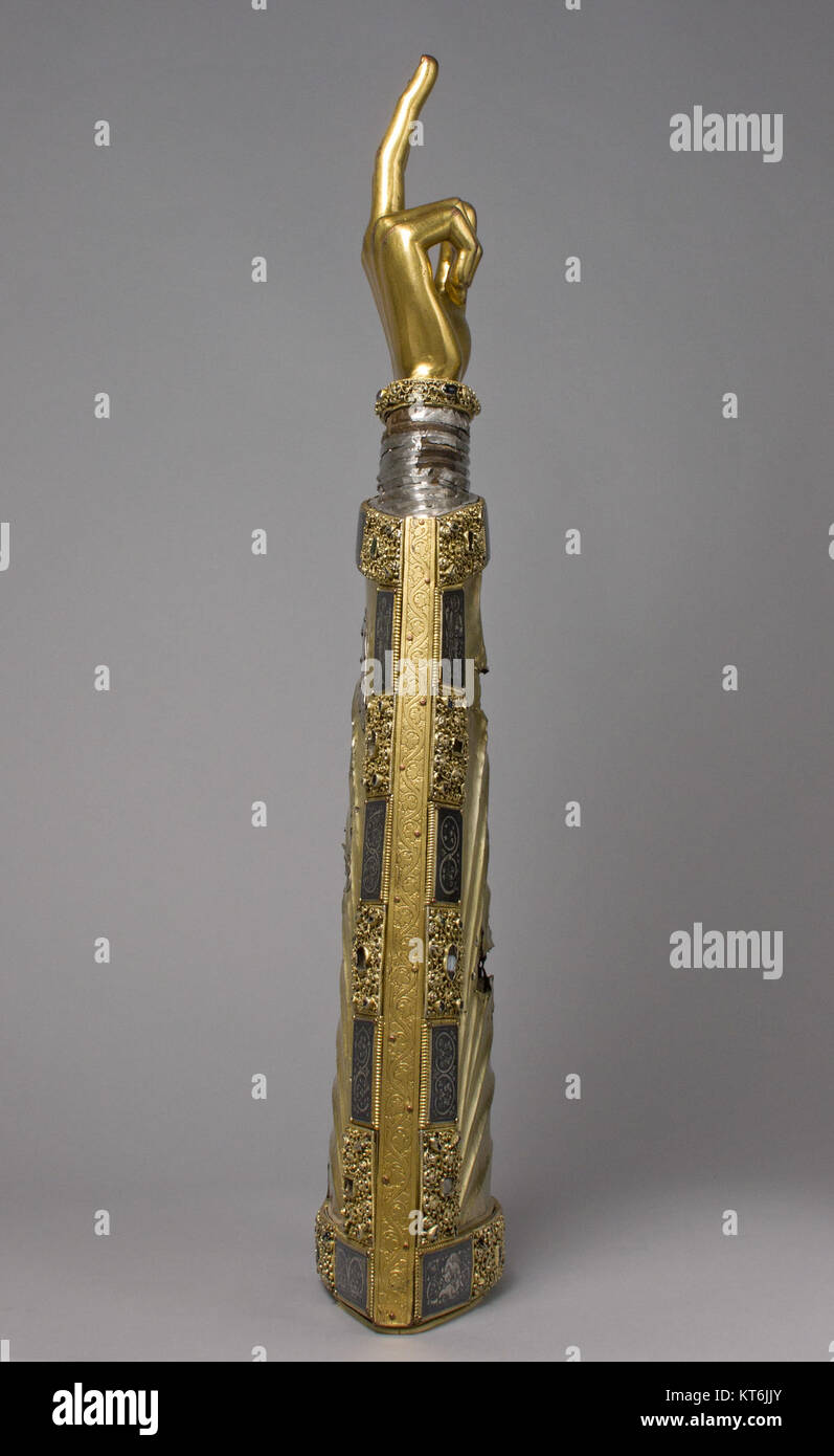 Arm Reliquary MET cdi47-101-33s3 Stock Photo