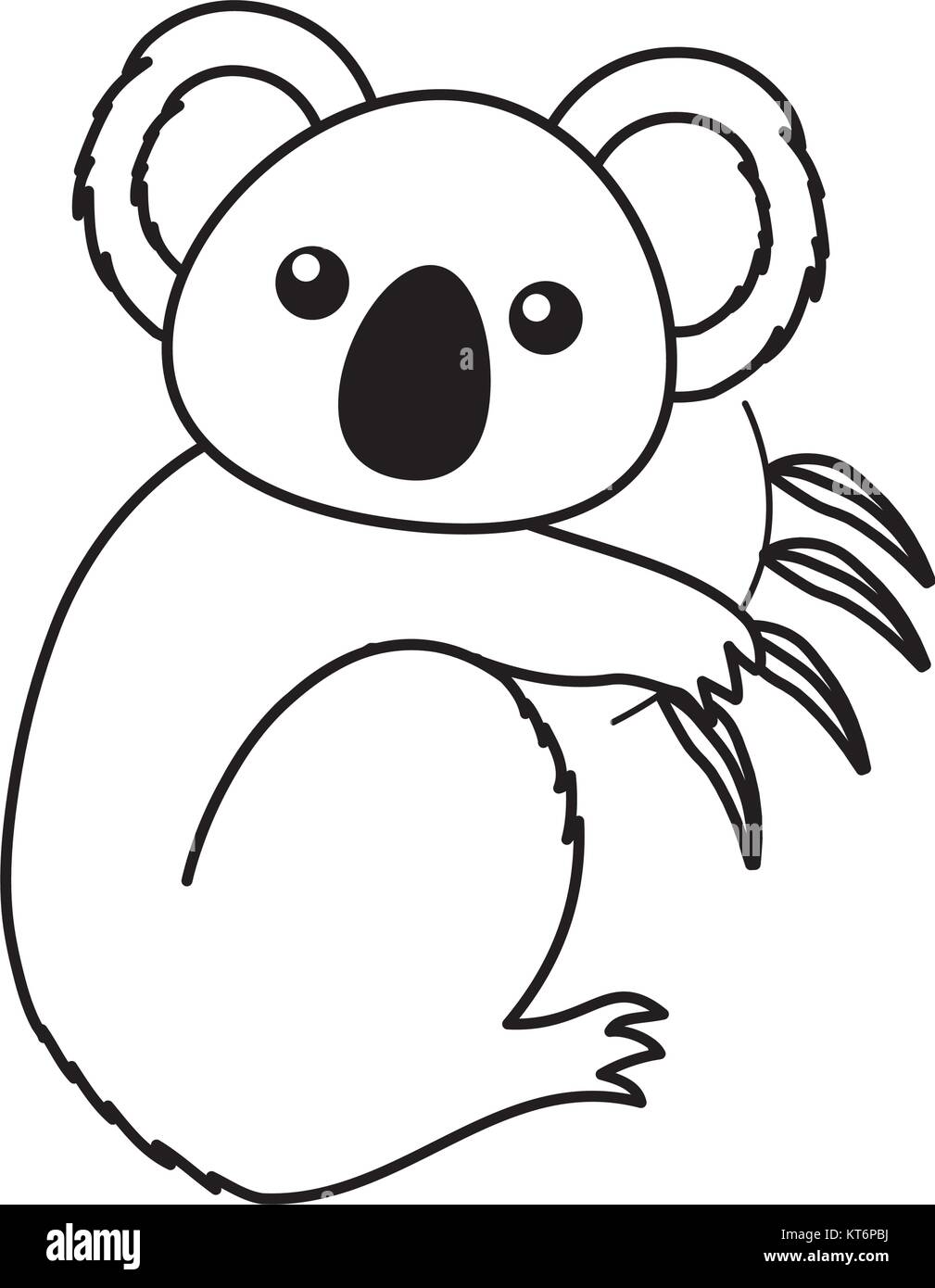 koala vector illustration Stock Vector Image & Art - Alamy