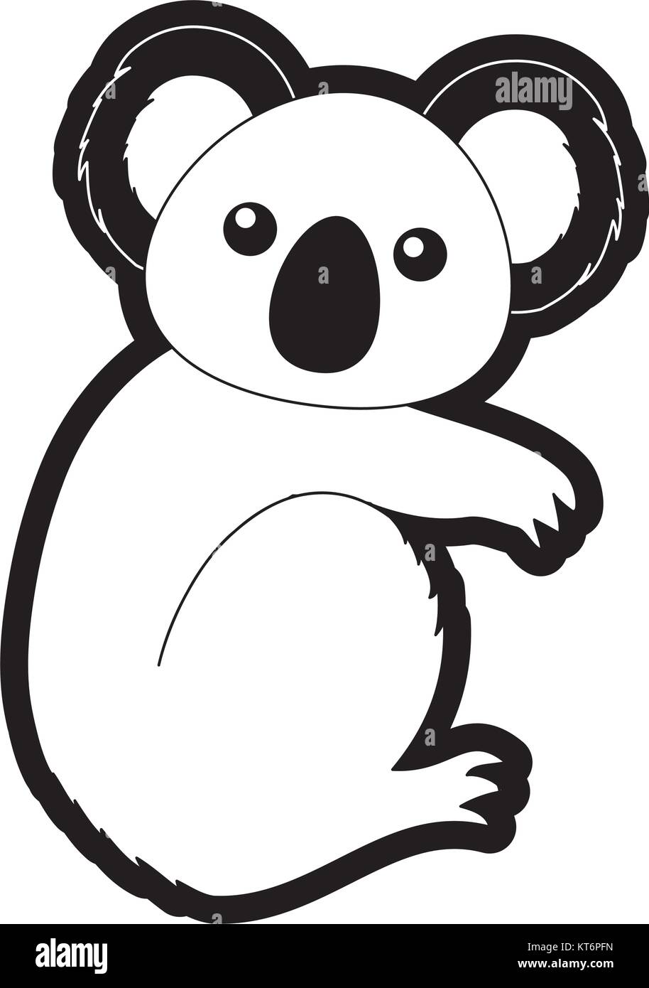 koala vector illustration Stock Vector Image & Art - Alamy