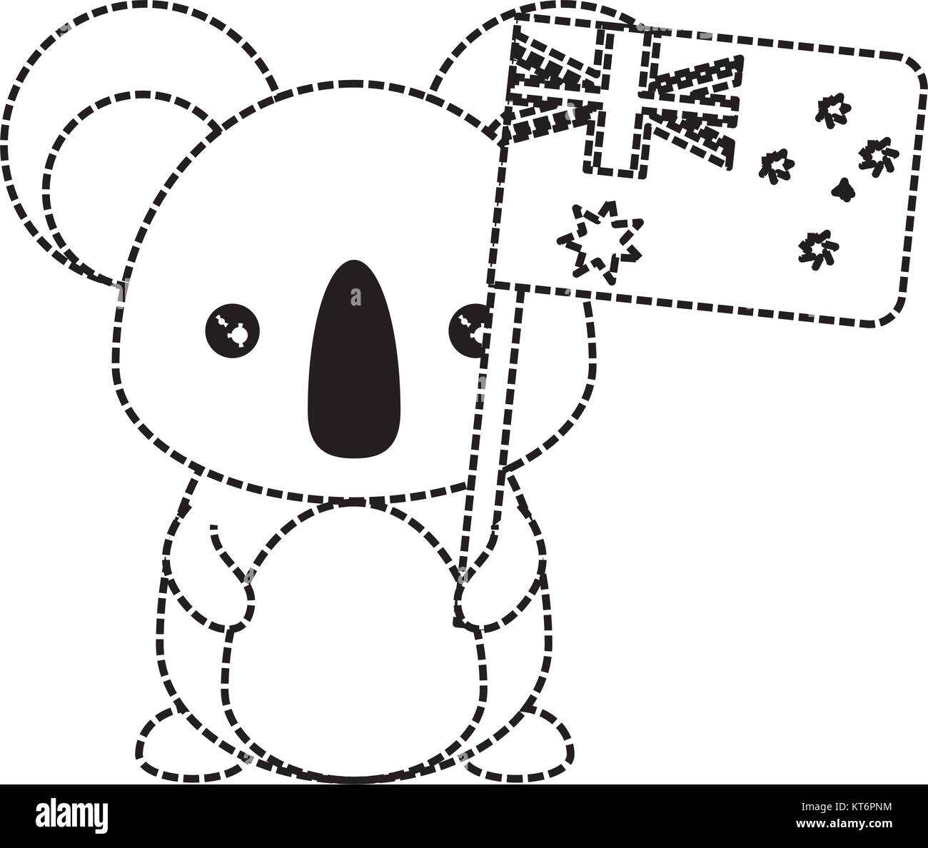 koala vector illustration Stock Vector Image & Art - Alamy