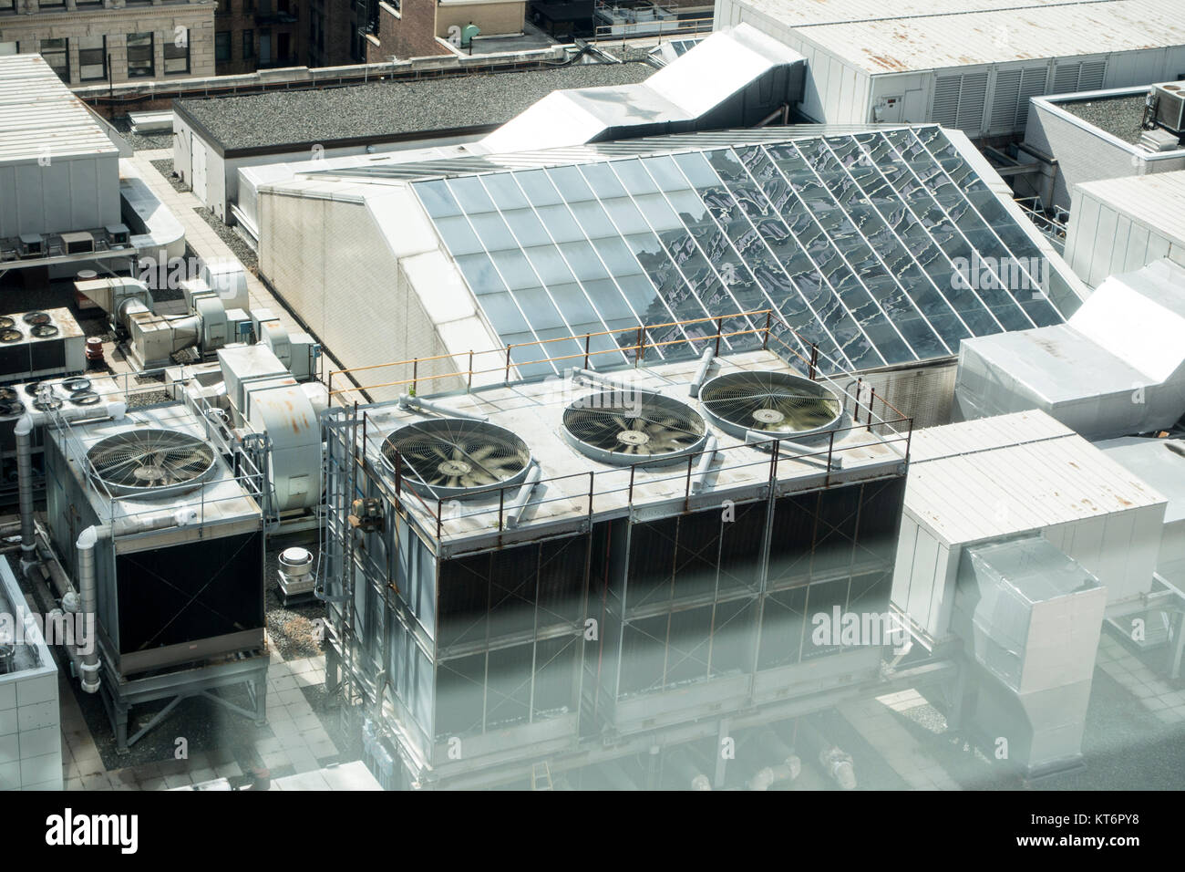 Factory Building Rooftops Industrial Roof Top