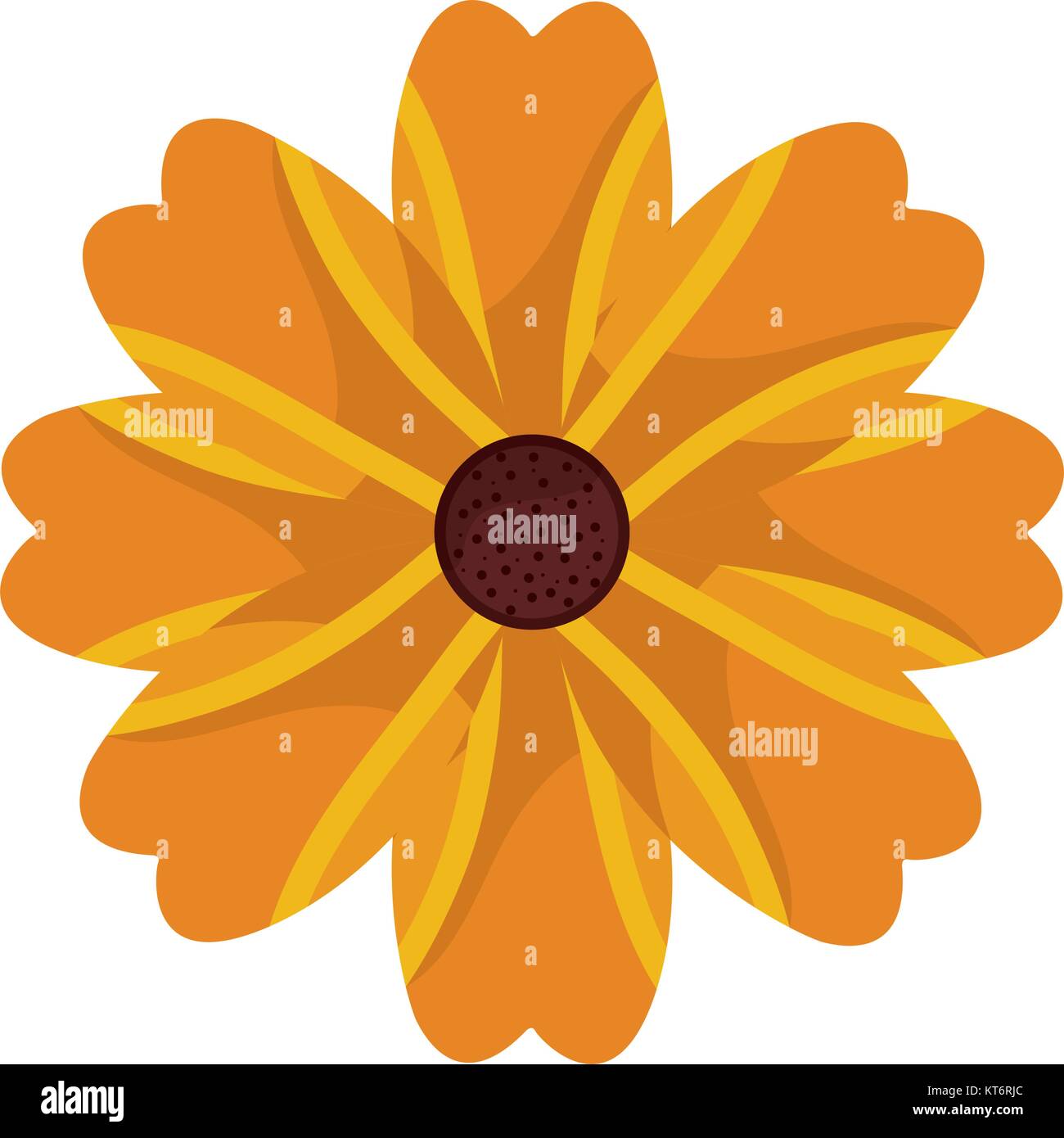 flower yellow floral icon image vector illustration design Stock Vector ...