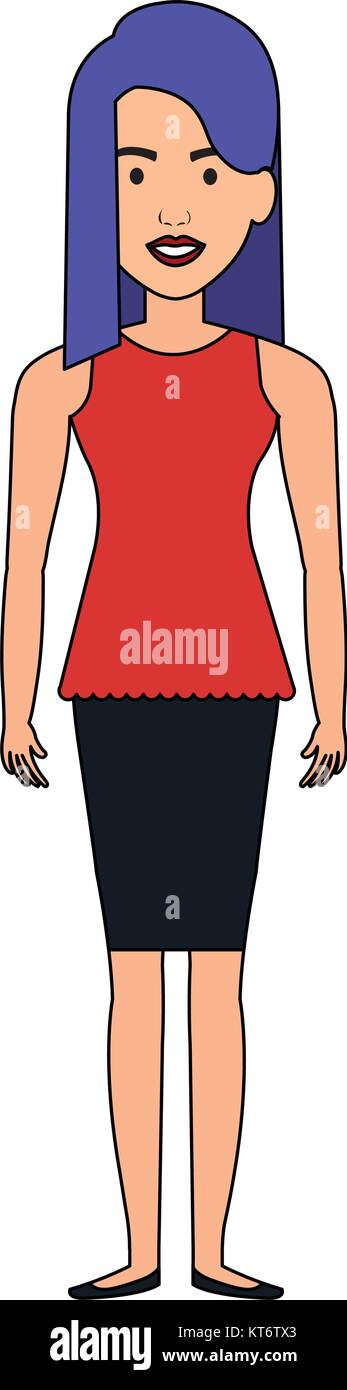 beautiful woman avatar character Stock Vector Image & Art - Alamy