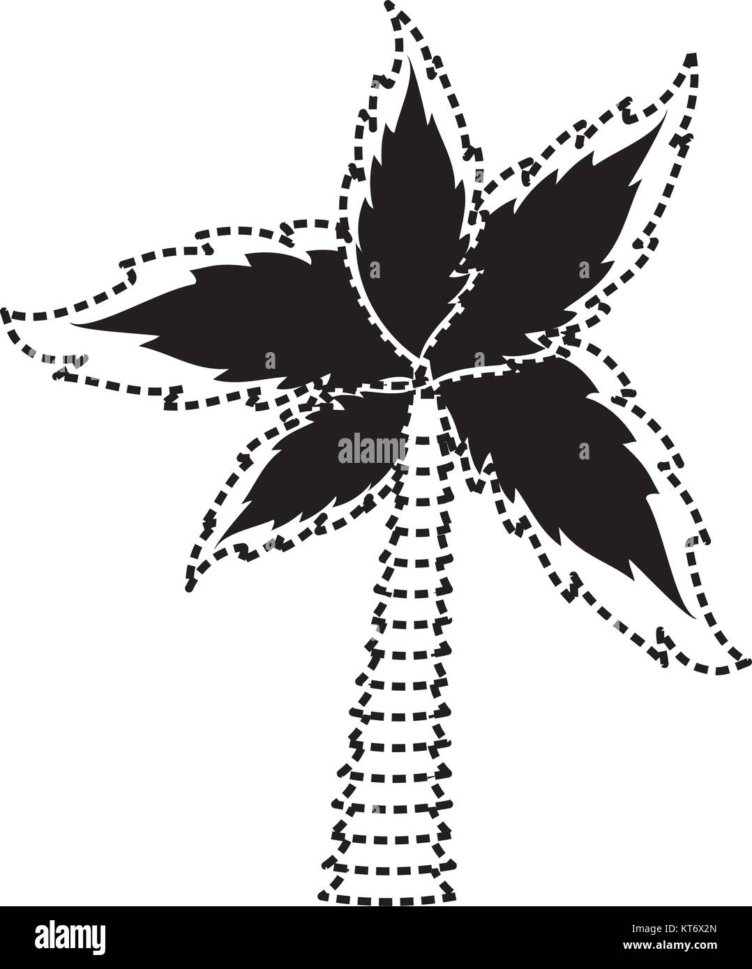 Palm tree symbol Stock Vector Image & Art Alamy