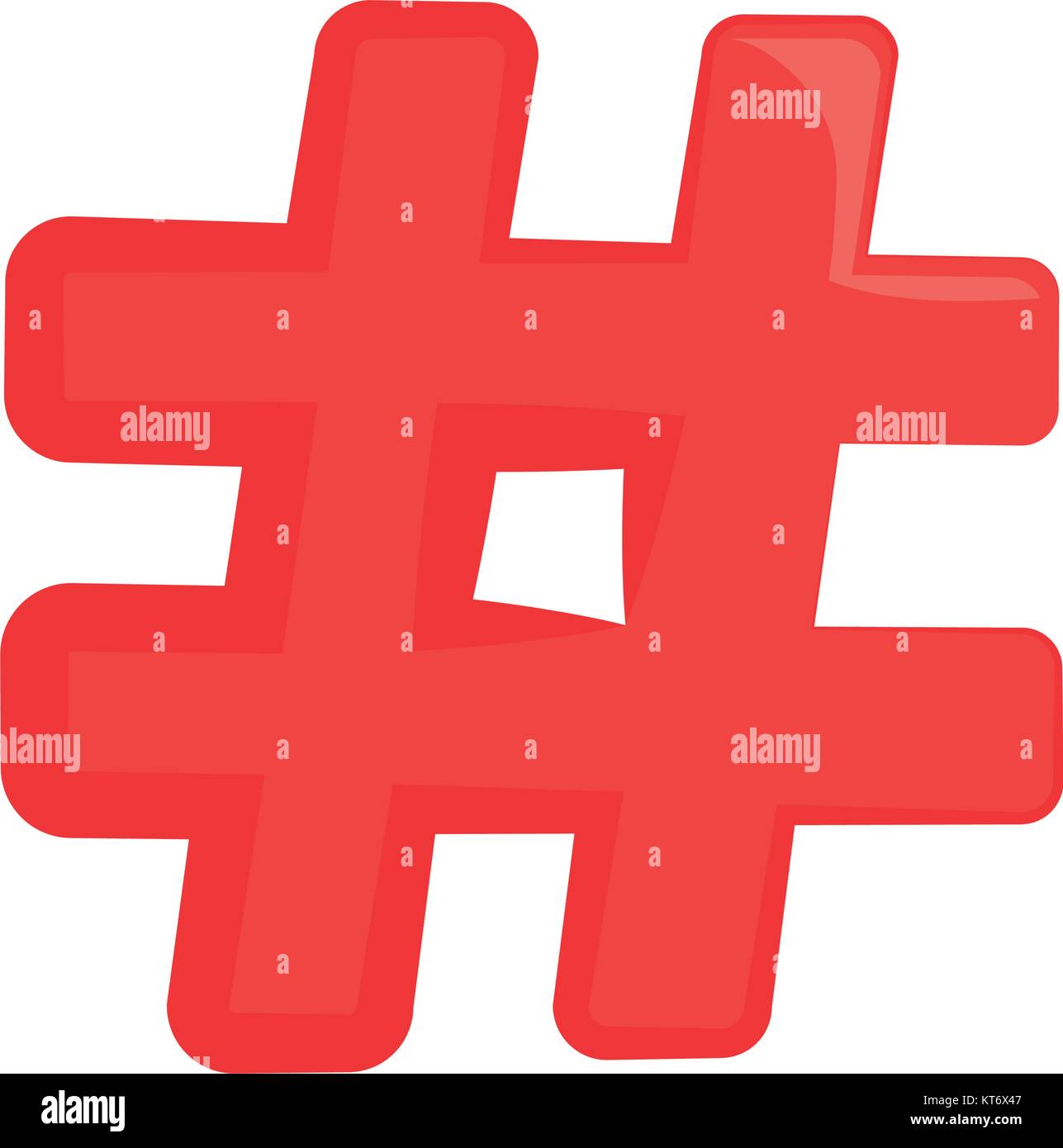 Hashtag Social Symbol Stock Vector Image Art Alamy
