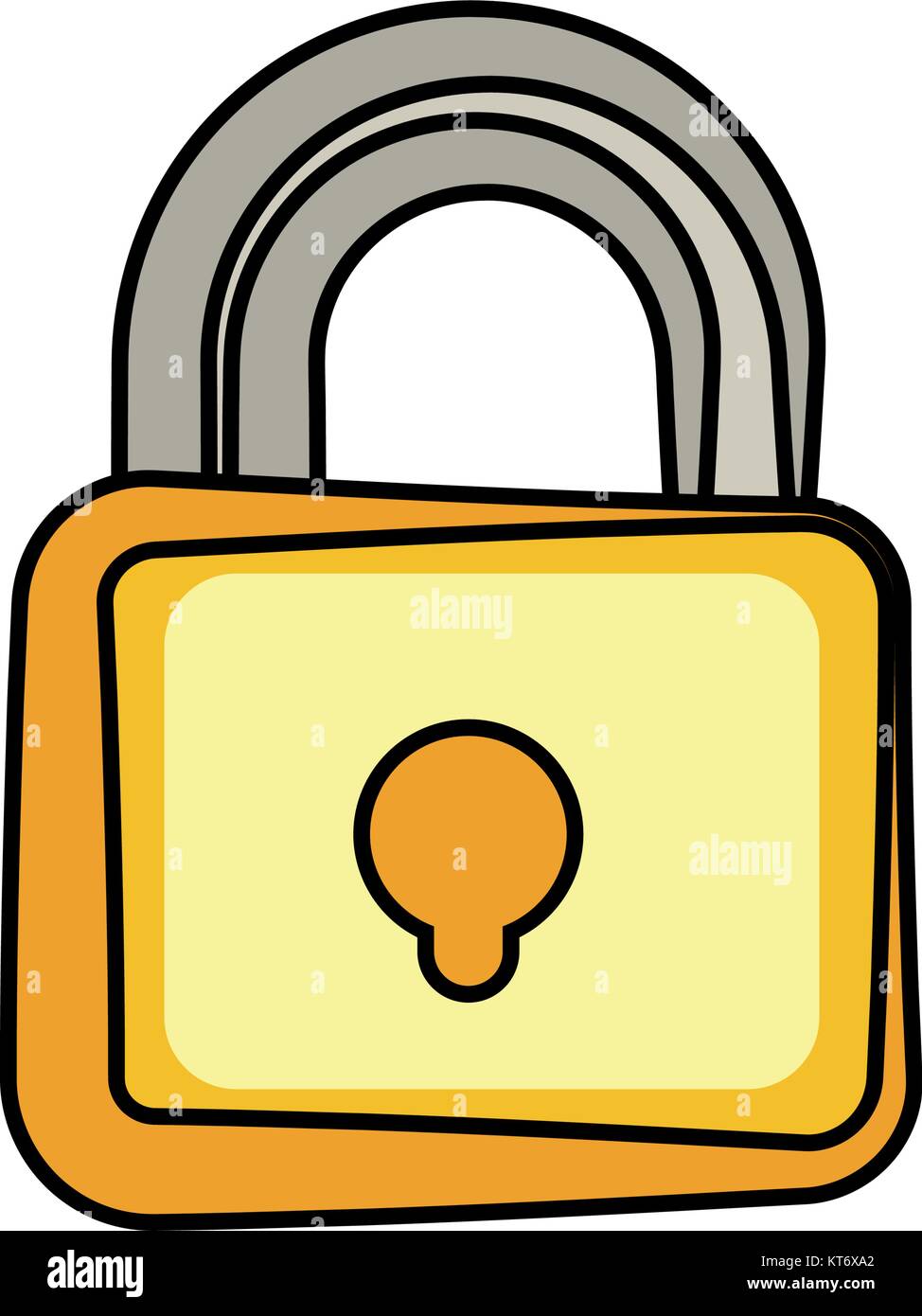 Padlock security symbol Stock Vector Image & Art - Alamy
