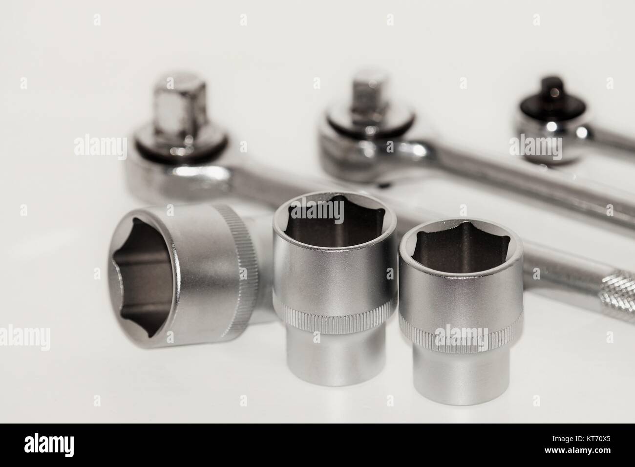 wrench or ratchet on white background Stock Photo Alamy