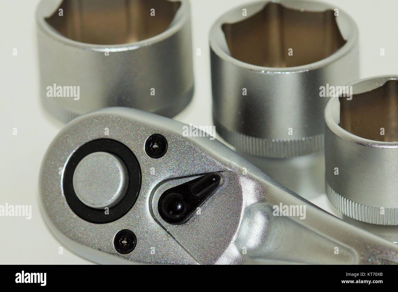 wrench or ratchet on white background Stock Photo Alamy